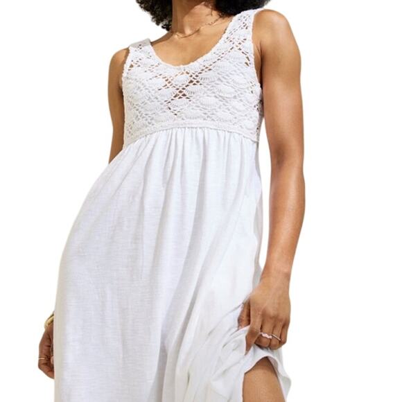 Aerie White Lace Mini Dress - Picture 1 of 8
